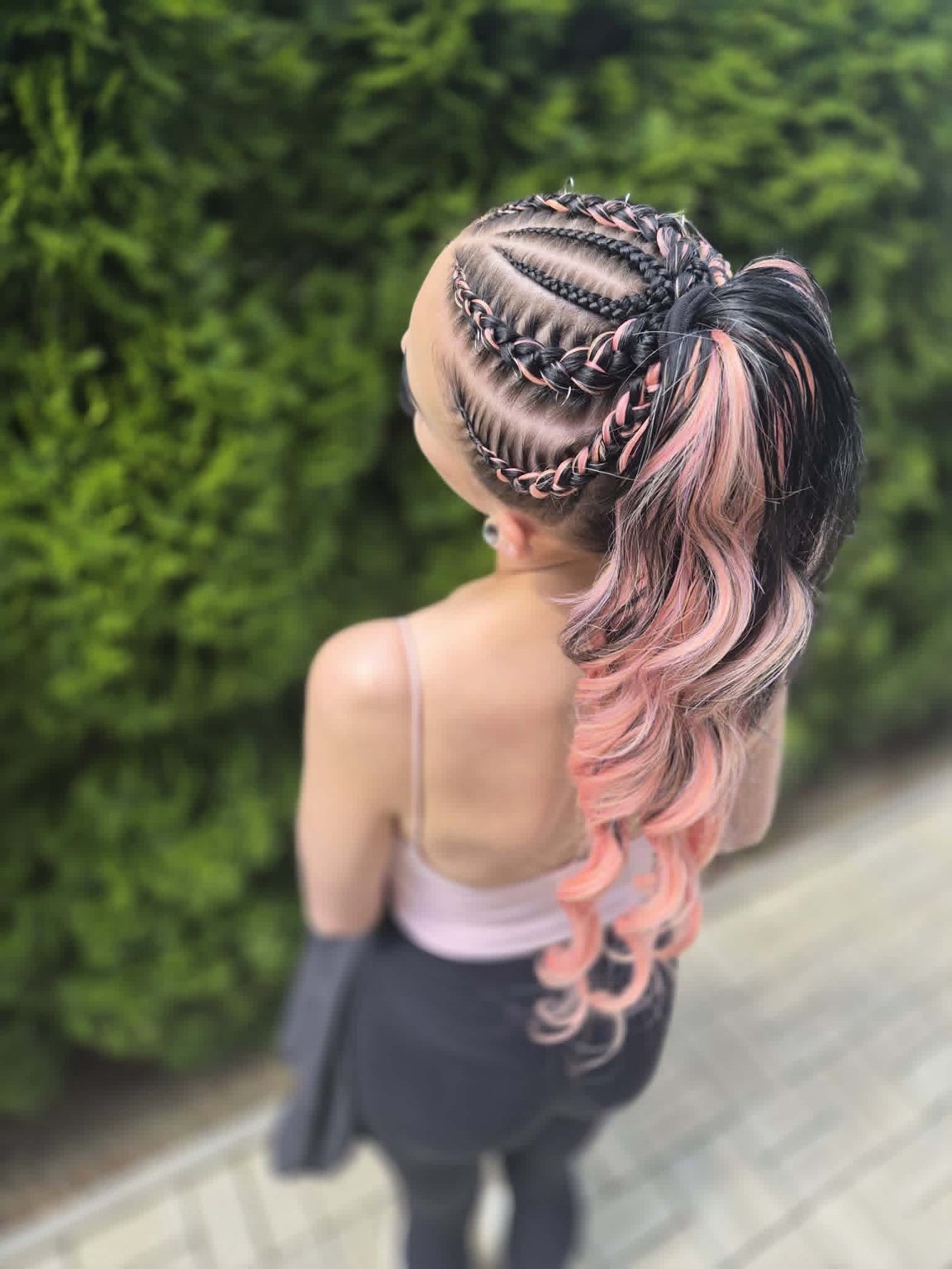 Ukázka účesu Braids by Bett